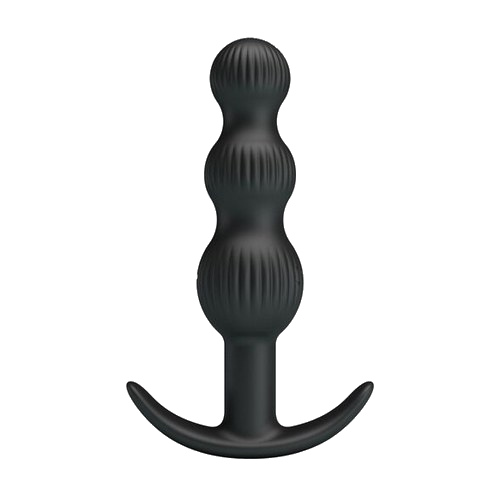 Sidney vibratore anale 10 vibrazioni nero - immagine 1 di 10