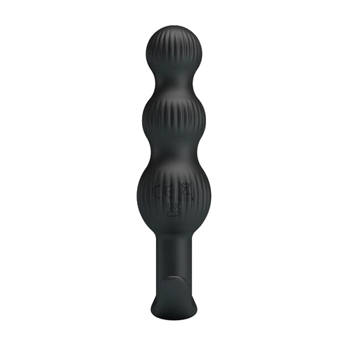 Sidney vibratore anale 10 vibrazioni nero - immagine 3 di 10