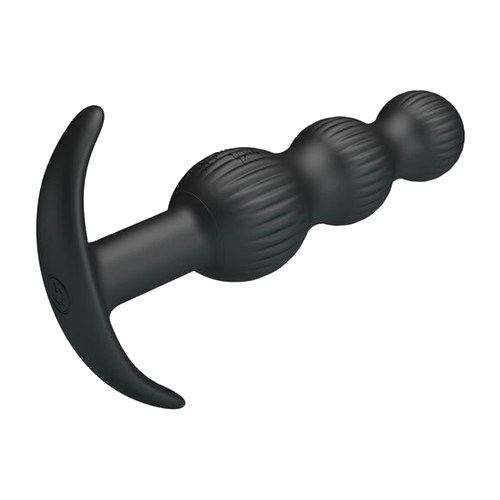 Sidney vibratore anale 10 vibrazioni nero - immagine 4 di 10