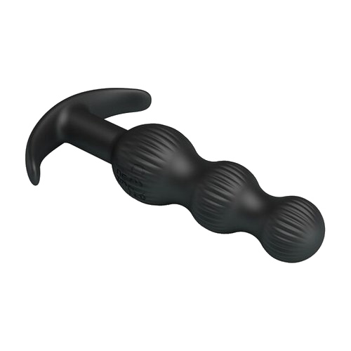 Sidney vibratore anale 10 vibrazioni nero - immagine 6 di 10