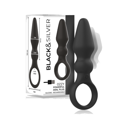 Potente plug anale in silicone ozzy - immagine 1 di 5