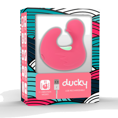 Dito stimolatore in silicone ricaricabile duckymania - immagine 4 di 7