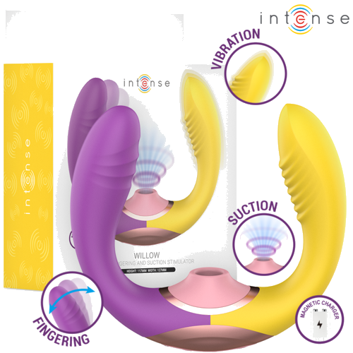 Willow stimolatore a vibrazione e aspirazione 3 in 1 - immagine 2 di 9