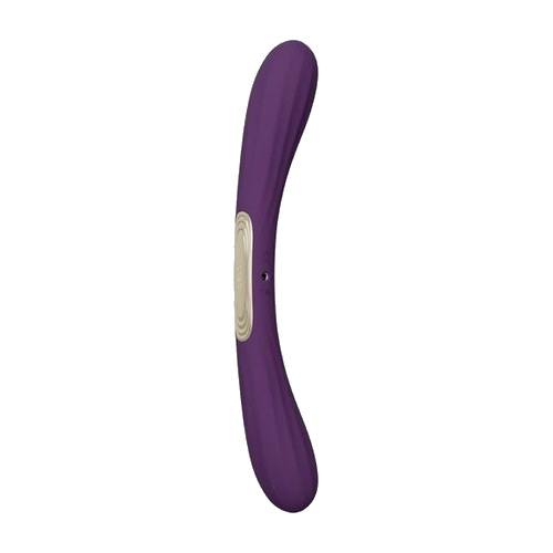 Boomerang vibratore a doppia estremità viola - immagine 1 di 5