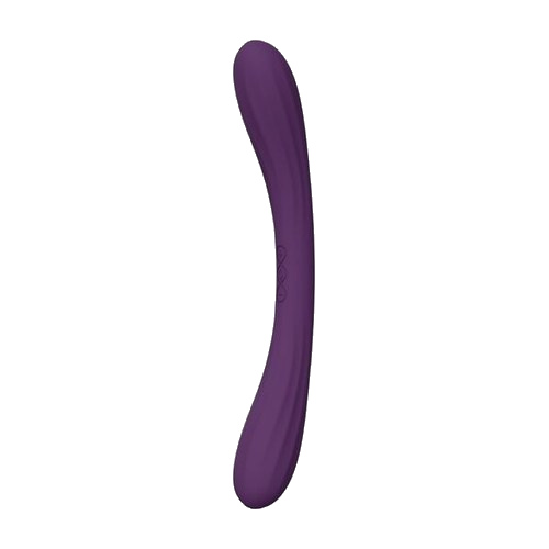 Boomerang vibratore a doppia estremità viola - immagine 2 di 5