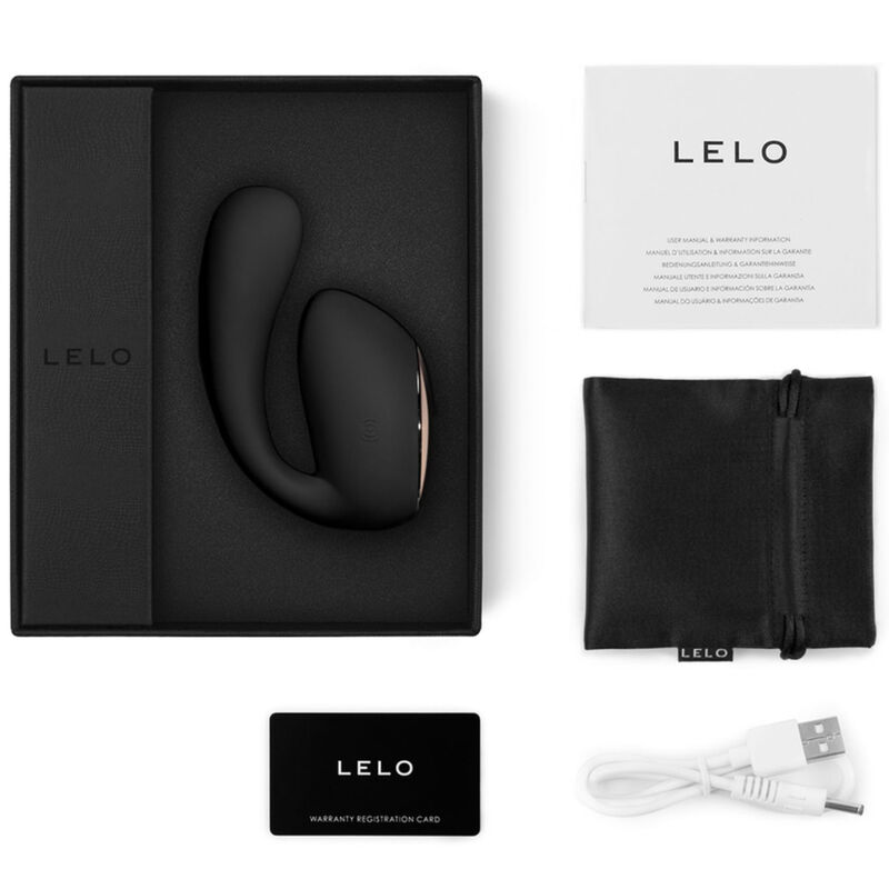 Lelo · Massaggiatore Di Coppia Ida Wave Nero - immagine 3 di 6