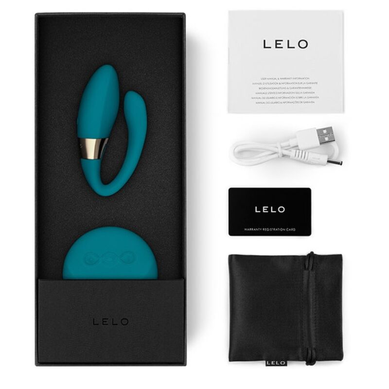 Lelo · Massaggiatore Di Coppia Tiani Duo Blu - immagine 4 di 5