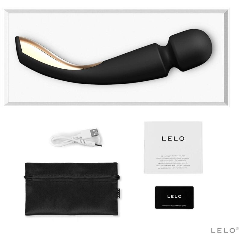 Lelo · Massaggiatore Smart Medium Wand 2 Nero - immagine 5 di 5