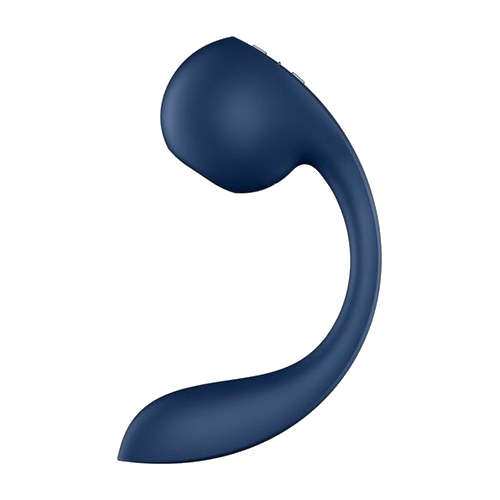 Pro+ Wave 4 stimolatore punto g e air pulse App blu scuro - immagine 1 di 6