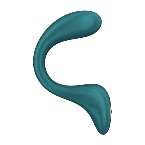 G for Goddess 2 vibratore coniglio verde bottiglia - immagine 1 di 3
