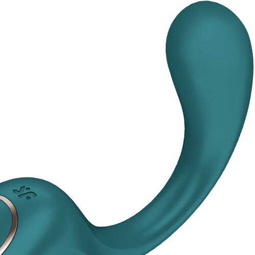 G for Goddess 2 vibratore coniglio verde bottiglia - immagine 2 di 3