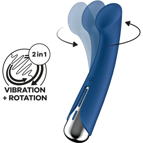 Spinning g-sport 1 vibratore rotatore blu - immagine 4 di 6
