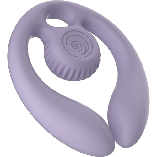 Gizi Duo stimolatore di coppia con telecomando lilla - immagine 2 di 9