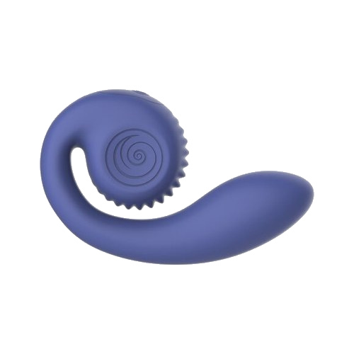 Vibratore viola Gizi lite doppio punto g e clitorideo - immagine 1 di 5