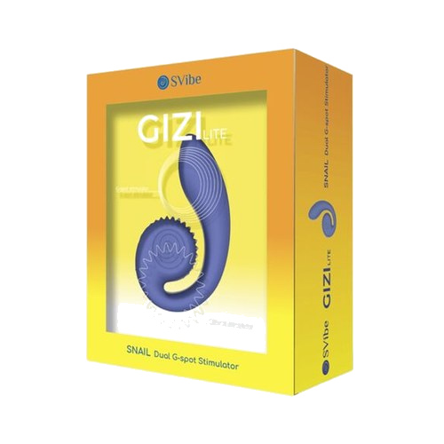 Vibratore viola Gizi lite doppio punto g e clitorideo - immagine 4 di 5